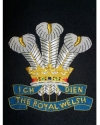 Medium Embroidered Badge - The Royal Welsh